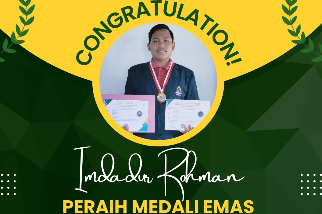 RAIH MEDALI EMAS NASIONAL, MAHASISWA PRODI MPI SIAP BERPRESTASI