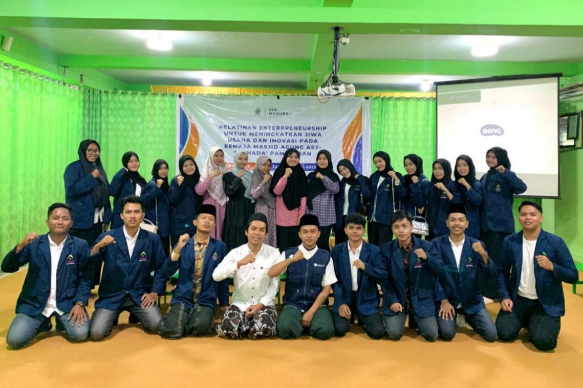 Kembangkan Semangat Enterpreneur Muda, MPI UIN Madura Gelar Pelatihan Untuk Remaja Masjid