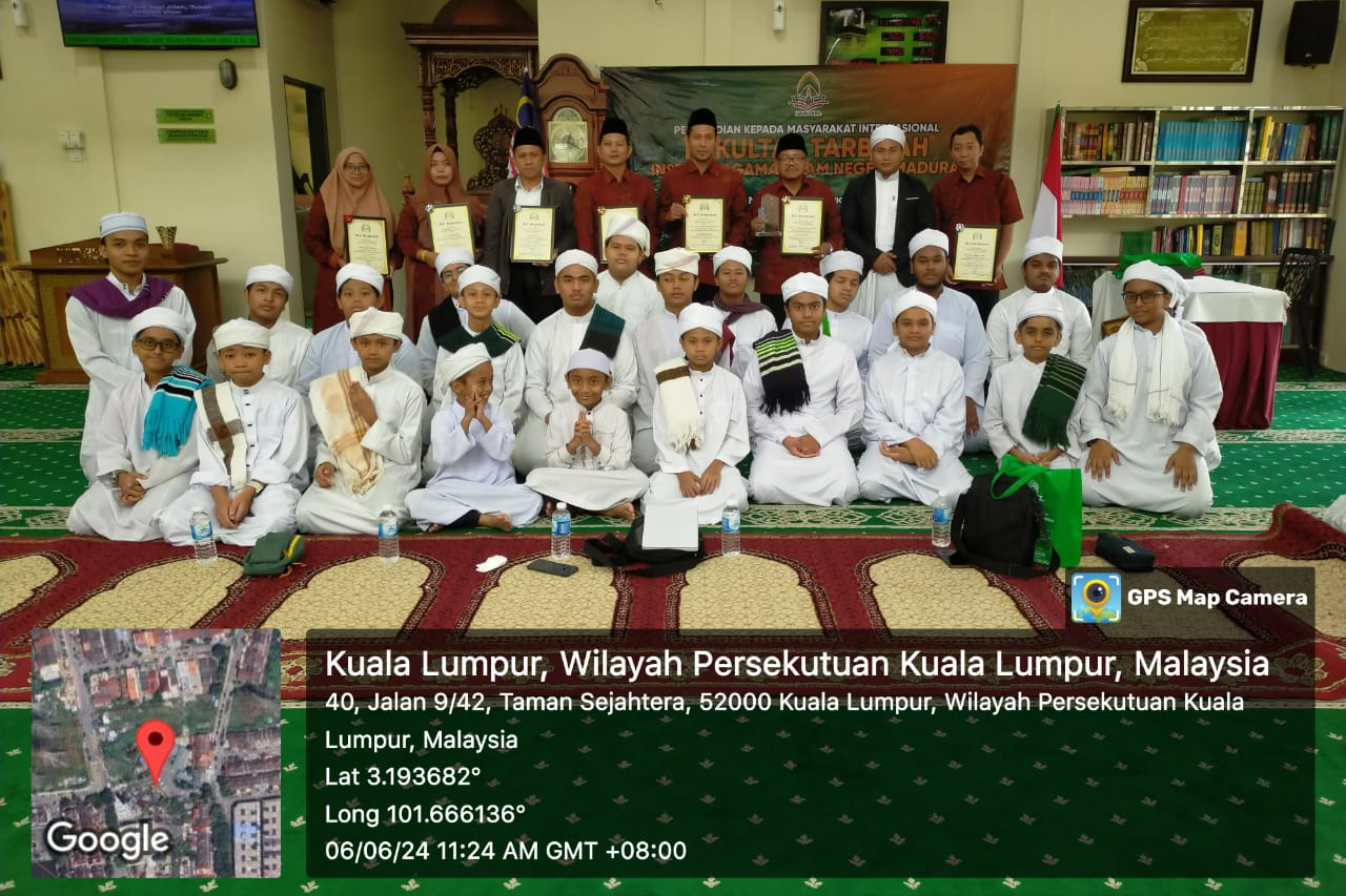 WUJUDKAN GENERASI QURANI BERWAWASAN PROFETIK, PRODI MPI MELAKSANAKAN PENELITIAN DAN PENGABDIAN DI MALAYSIA
