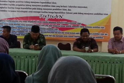 Sosialisasi Visi, Misi, Tujuan, dan Strategi Prodi MPI IAIN Madura Disambut Antusias Mahasiswa
