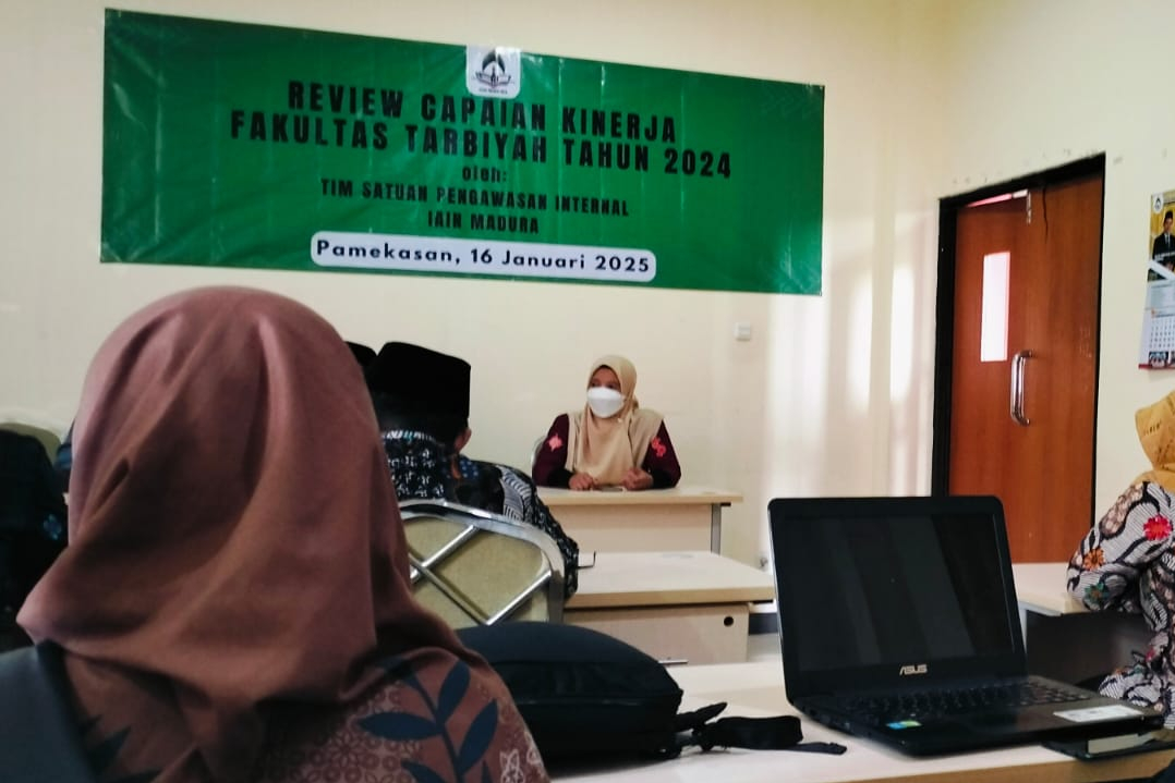 Partisipasi Prodi MPI dalam Review Capaian Kinerja Fakultas Tarbiyah IAIN Madura